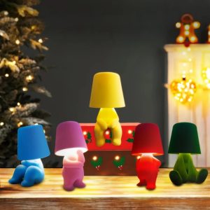 Party Night Light Decoration Fixed Brightness Warm Light Bedside Light_0