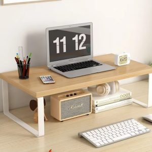Computer Monitor Elevated Monitor Base Desktop Creative Storage Supplies_0
