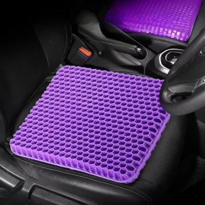 Breathable Honeycomb Design Gel Seat Cushion_0